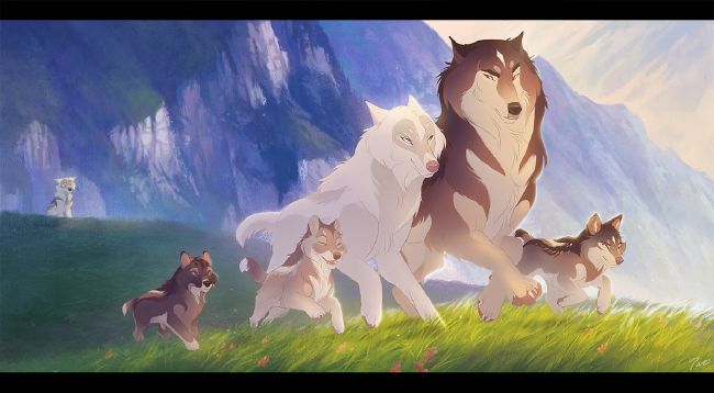 Wolf Family by DolphyDolphiana on DeviantArt
