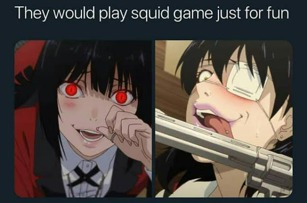 So I started watching Kakegurui : r/TwoBestFriendsPlay