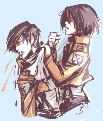 Chapter : Levi and Mikasa, Oh No Too Adorable For You (Levi X Reader Fanfic) Quotev