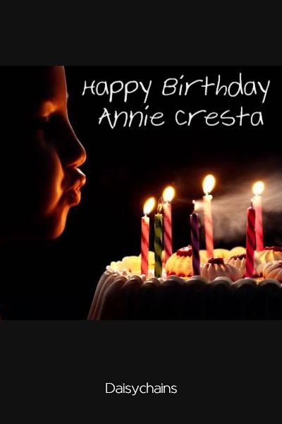 buy a cake: Happy Birthday Annie