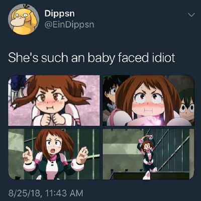 da baby face idiot, Anime Memes Collection [As A Group]