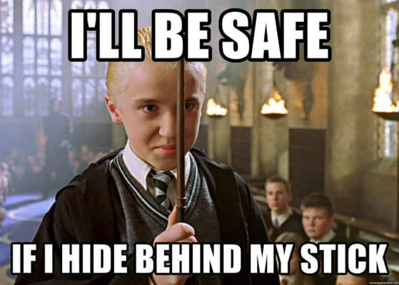 I Ll Be Safe If I Hide Behind My Stick Percy Jackson Harry Potter Marvel And Keeper Of The Lost City Memes