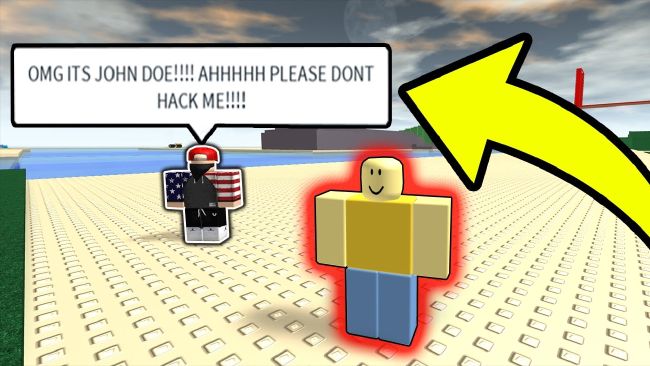 JOHN DOE IS BACK IN ROBLOX TO HACK US ALL!! 