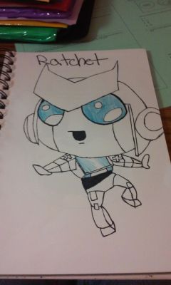 Lexica - Ratchet and clank sketch for a full arm tattoo
