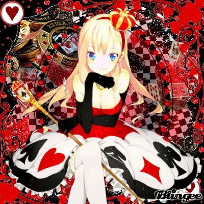 Queen of Hearts Anime Drawing Alice In Wonder land transparent background  PNG clipart  HiClipart