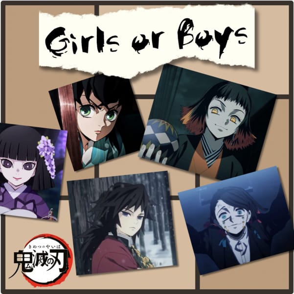 Girls or Boys?, A Demon Slayer Quiz - Test