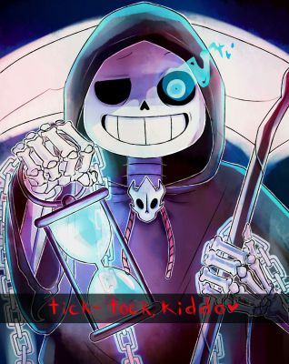 Reaper Sans Myzuki Chan - Illustrations ART street