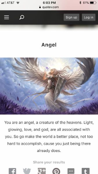 What is Your Gardian Angel! - Quiz