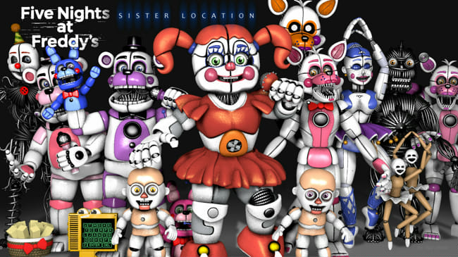 Which Sister Location character are you?
