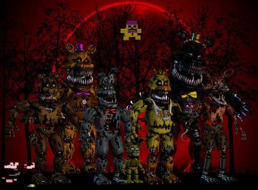 Which FNAF 4 Character is your BFF? - Quiz