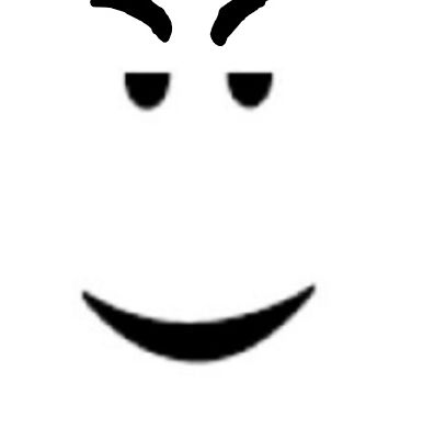 the chill face from roblox