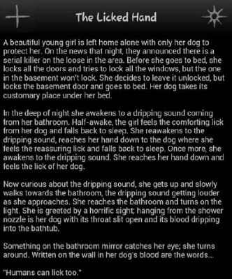 Dog Licking Hand Story Top Scary Stories To Tell In The Dark Dog