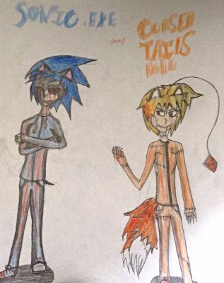 Sonic and Tails. Exe  Sonic, Tails doll, Friend cartoon