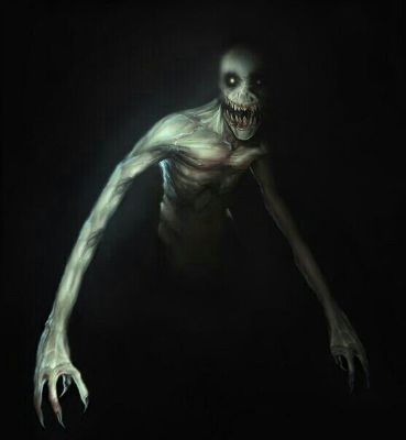 Containment Breach: Run - SCP-096 is a humanoid creature measuring  approximately 2.38 meters in height. Subject shows very little muscle mass,  with preliminary analysis of body mass suggesting mild malnutrition. Arms  are