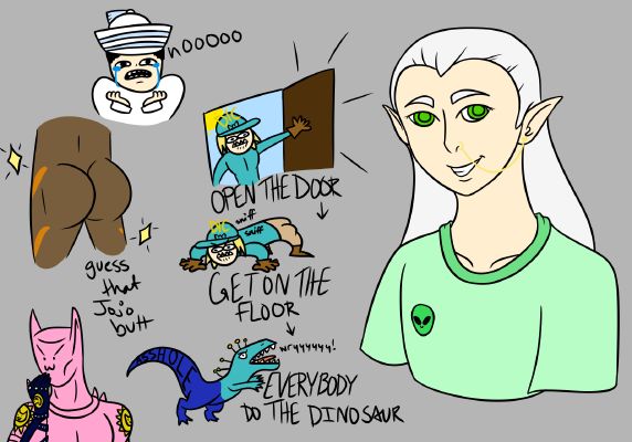 Scp Au (idea sketch dump)