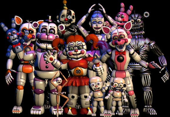 Quiz de FNAF 1, 2, 3, 4 y SL (¿Dificil?)