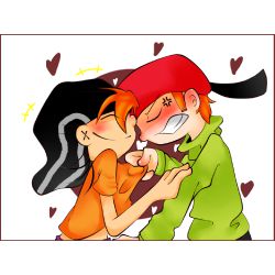 Double D and Marie i ship Kevedd but this art is lovely