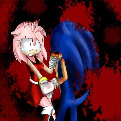 An Exe.'s Twisted Obsession (Yandere Sonic Exe. x Amy Rose Oneshot)