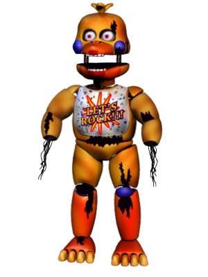 Nightmare Withered Chica (New Version), My own Custom Animatronic and inky  designs/Edits