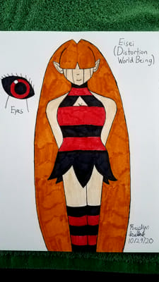 SCP Foundation Oc: SCP-NATURE(Poppy/Flora), Sculla's Drawings Book 2