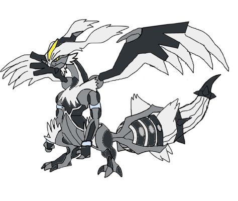 OC] I made my own fusion of Zekrom and Kyurem - this is Kyurom
