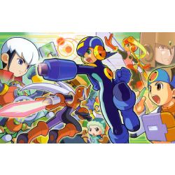 Yoshino Aoki – Mega Man Battle Network 3 Original Video Game Soundtrack  (2023, Blue with White Splatter, Vinyl) - Discogs