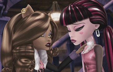 monster high draculaura and clawd 1600