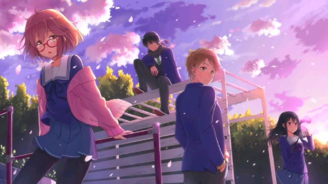 Akihito, mirai Kuriyama, kenn, Mitsuki, beyond The Boundary, otaku