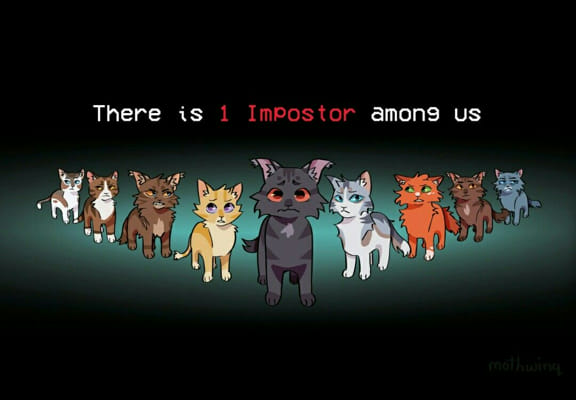 Warrior cats in among us (broken code reference) by TheWOFAndWCGuy on  DeviantArt