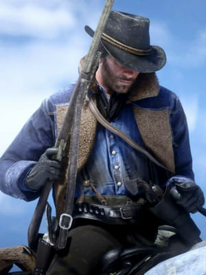 Arthur Morgan Blue Red Dead Redemption II Coat