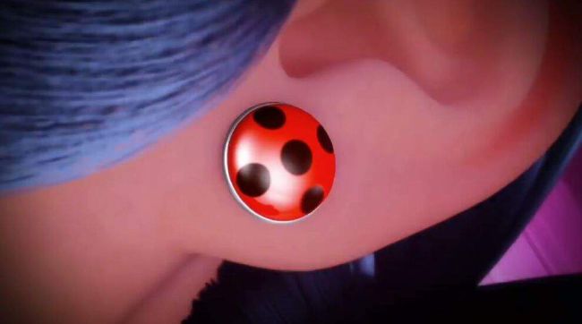 Miraculous ladybug 2025 marinette earrings