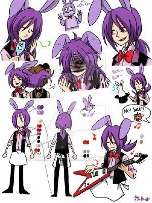 Good day to you (Human!Fnaf Bonnie x Reader)