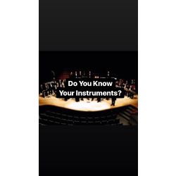 Do You Know Your Instruments? (Hard) - Test | Quotev