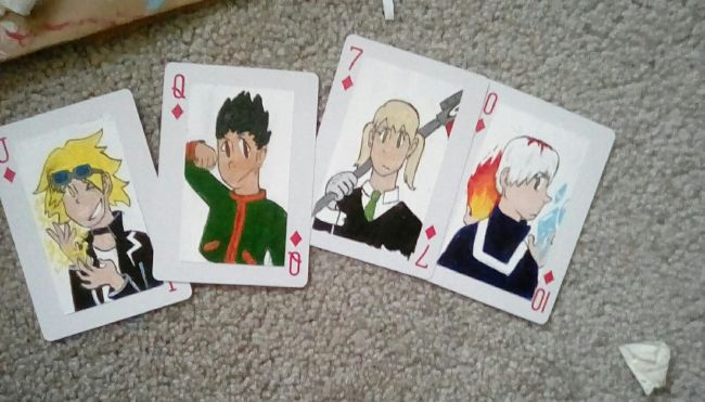 Painting On Playing Cards | I Draw Stuff. If You Care, Read This. (Requests  Closed) | Quotev