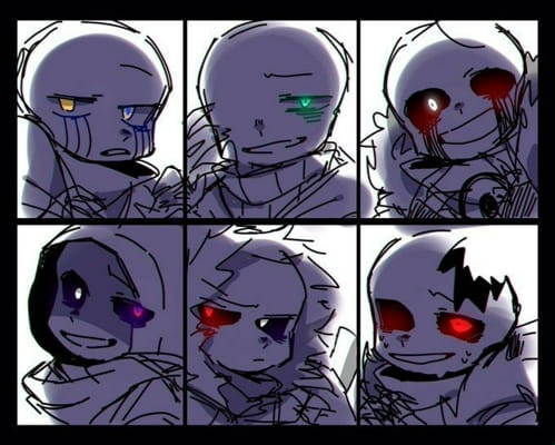 skeleton gamer on X: Nightmare sans and dream sans are so cute   / X