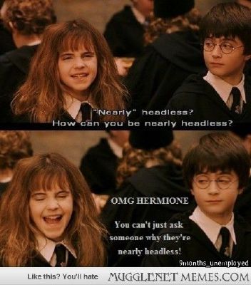 BookBub on X: 16 #Hermione Memes Only True #HarryPotter Fans Will  Appreciate  #potterhead  / X