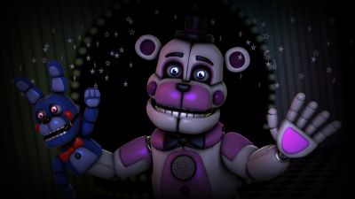 Funtime Freddy - becoming funtime freddy and twisted bonnie roblox animatronic world