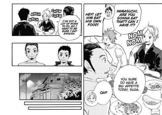 I fear this manga panel : r/haikyuu