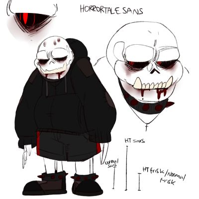 I made sans aus T^T