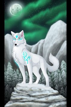 Anime wolf drawing Anime wolf Demon wolf