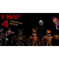 Five Nights at Freddy's 4 - Halloween Edition - All animatronics!
