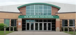 SUS AMOGNUS HIGH SCHOOL Magnet for Sale by