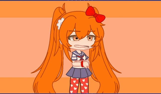 I made Osana in Gacha Club.