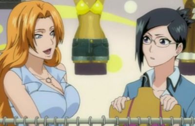 Rangiku doesn't like being called old hag 