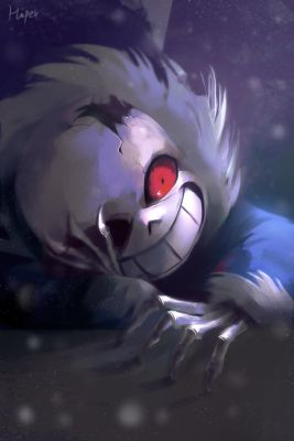 repost of the Horror!Sans cute fanart, art by me and Horror!Sans is by  Sour-Apple-Studios. : r/Undertale