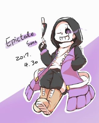 Epic! Sans (girl version) by kawaiimale on DeviantArt