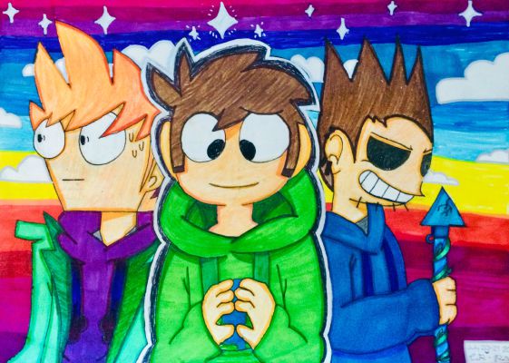 I drew eddsworld character's (I didn't try for Matt) : r/Eddsworld