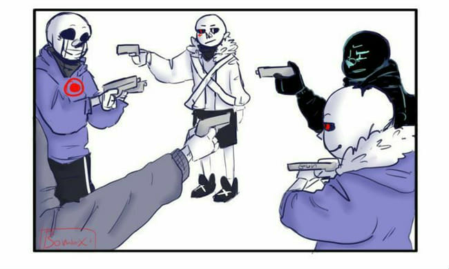 Horrortale Sans, Team Hope and Void fandon Wiki