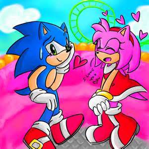 SonAmy Sonic The Hedgehog and Amy Rose in Love :), Sonamy