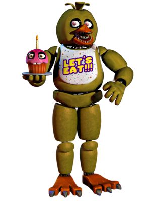 Nightmare Withered Chica (New Version), My own Custom Animatronic and inky  designs/Edits